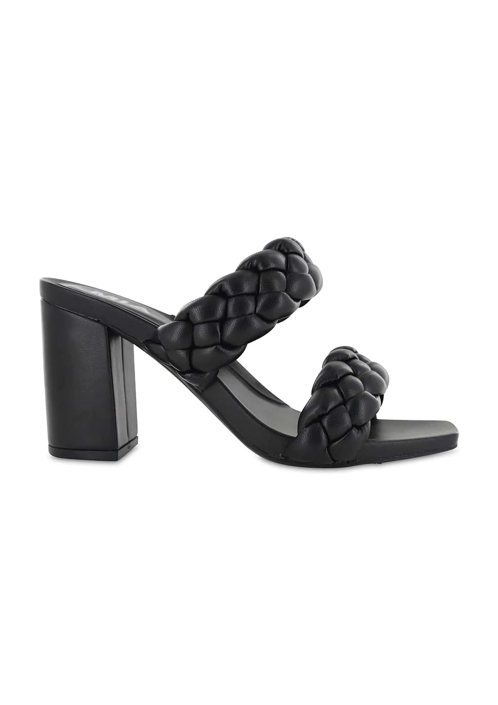 Black Braided Heel - Arete Style