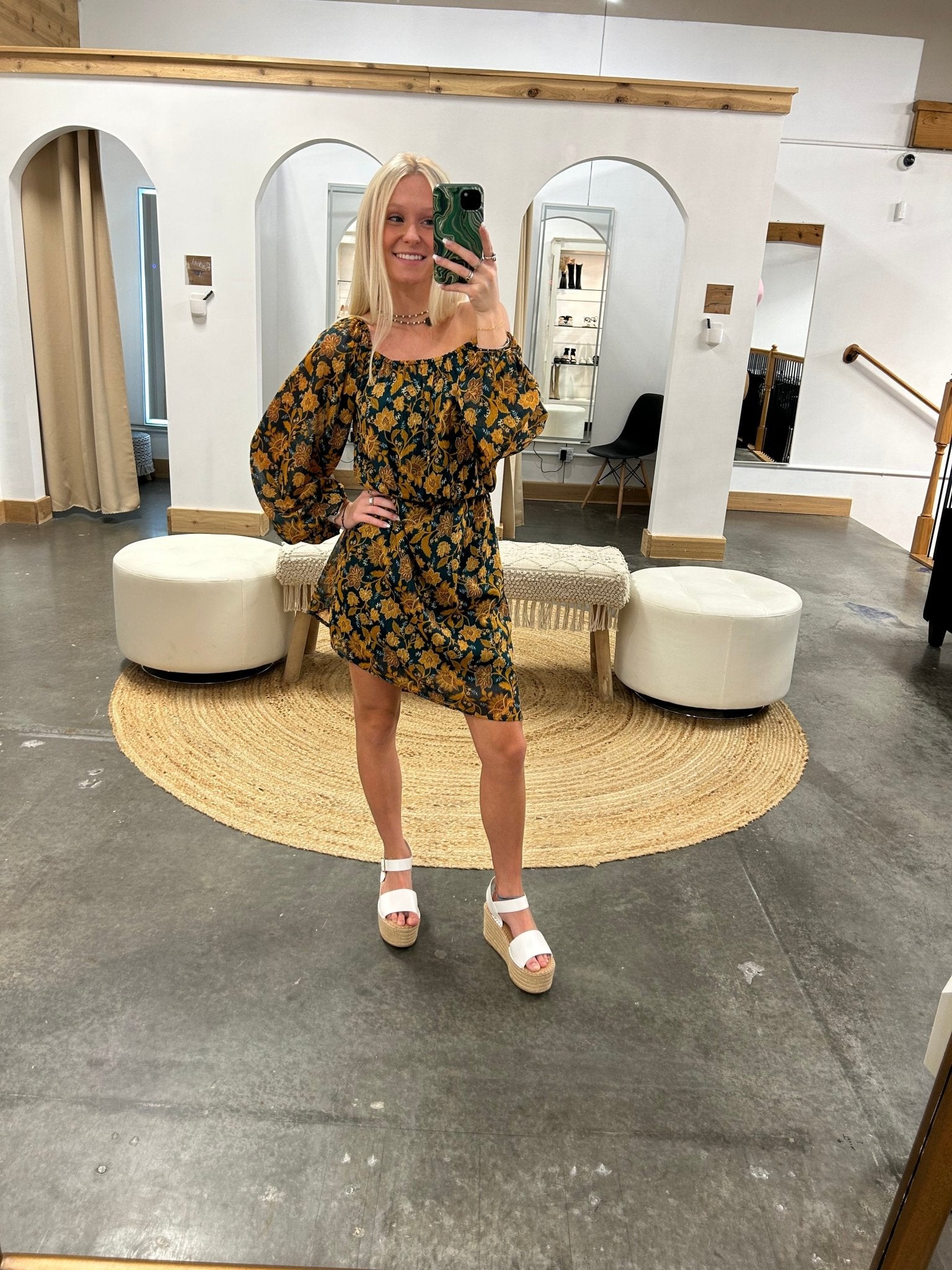 Brooke Floral Dress - Arete Style