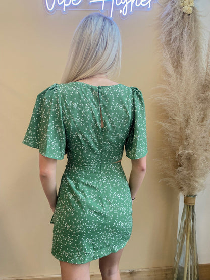 Caroline Cut Out Dress - Arete Style