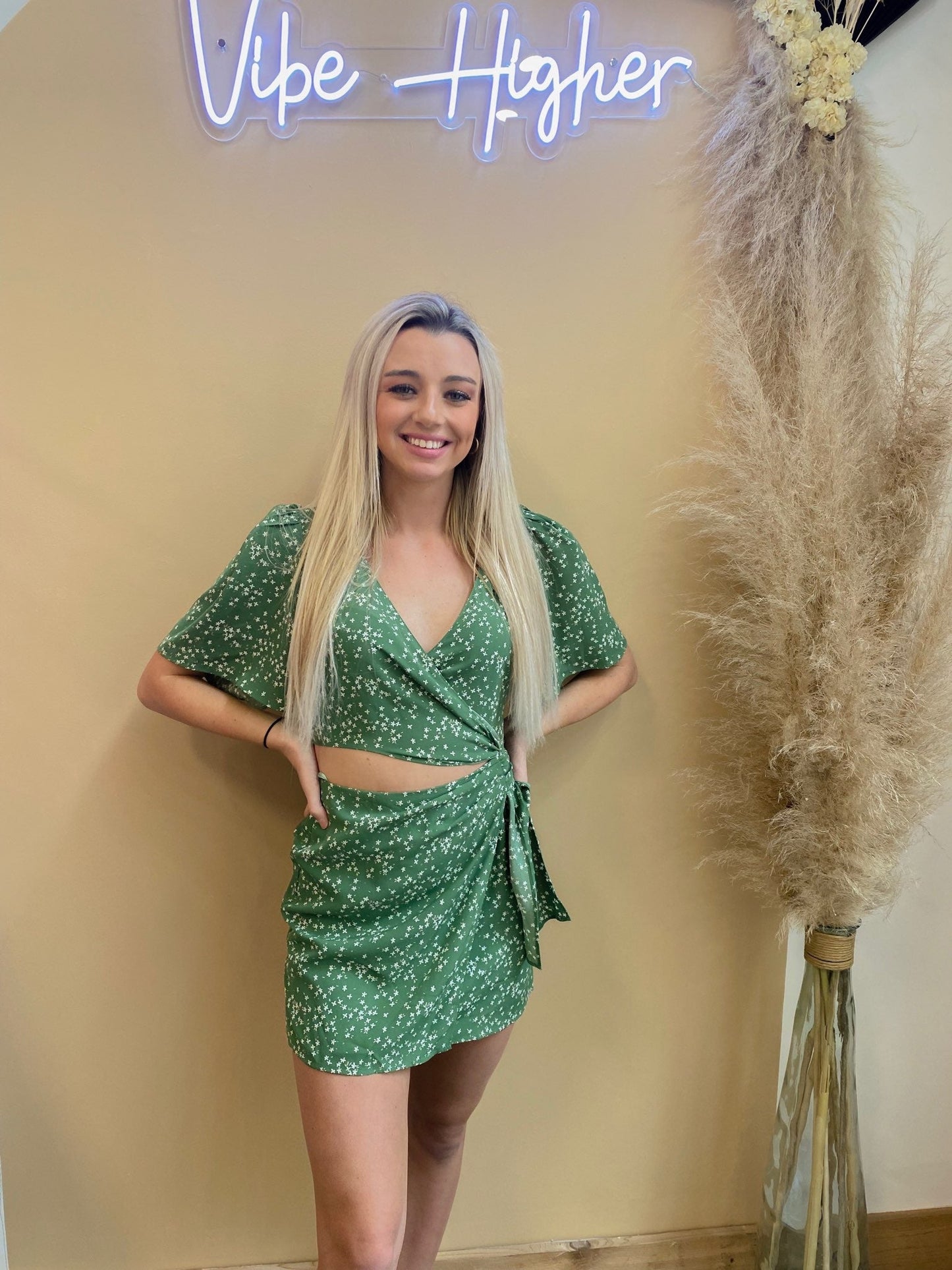 Caroline Cut Out Dress - Arete Style