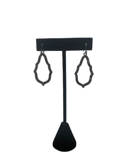 Crystal Drop Earrings - Arete Style