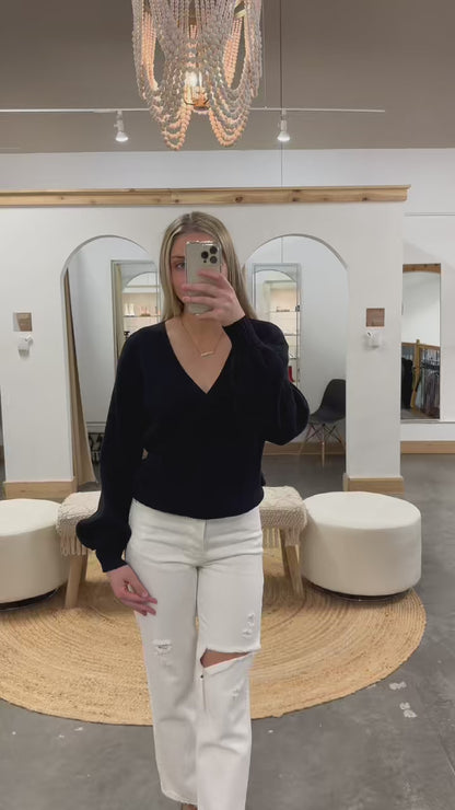 Lena Vneck Sweater