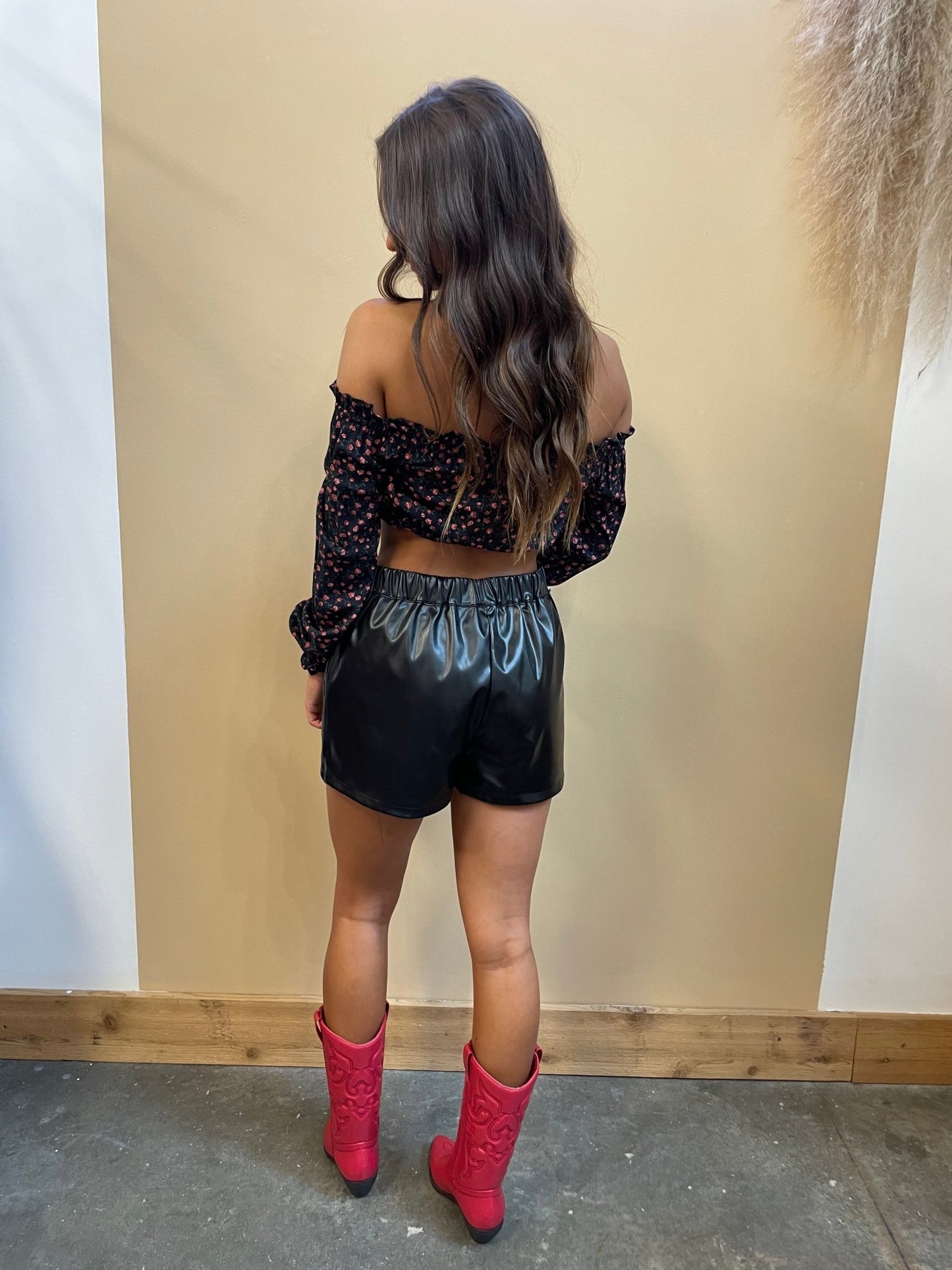 Holly Leather Shorts - Arete Style