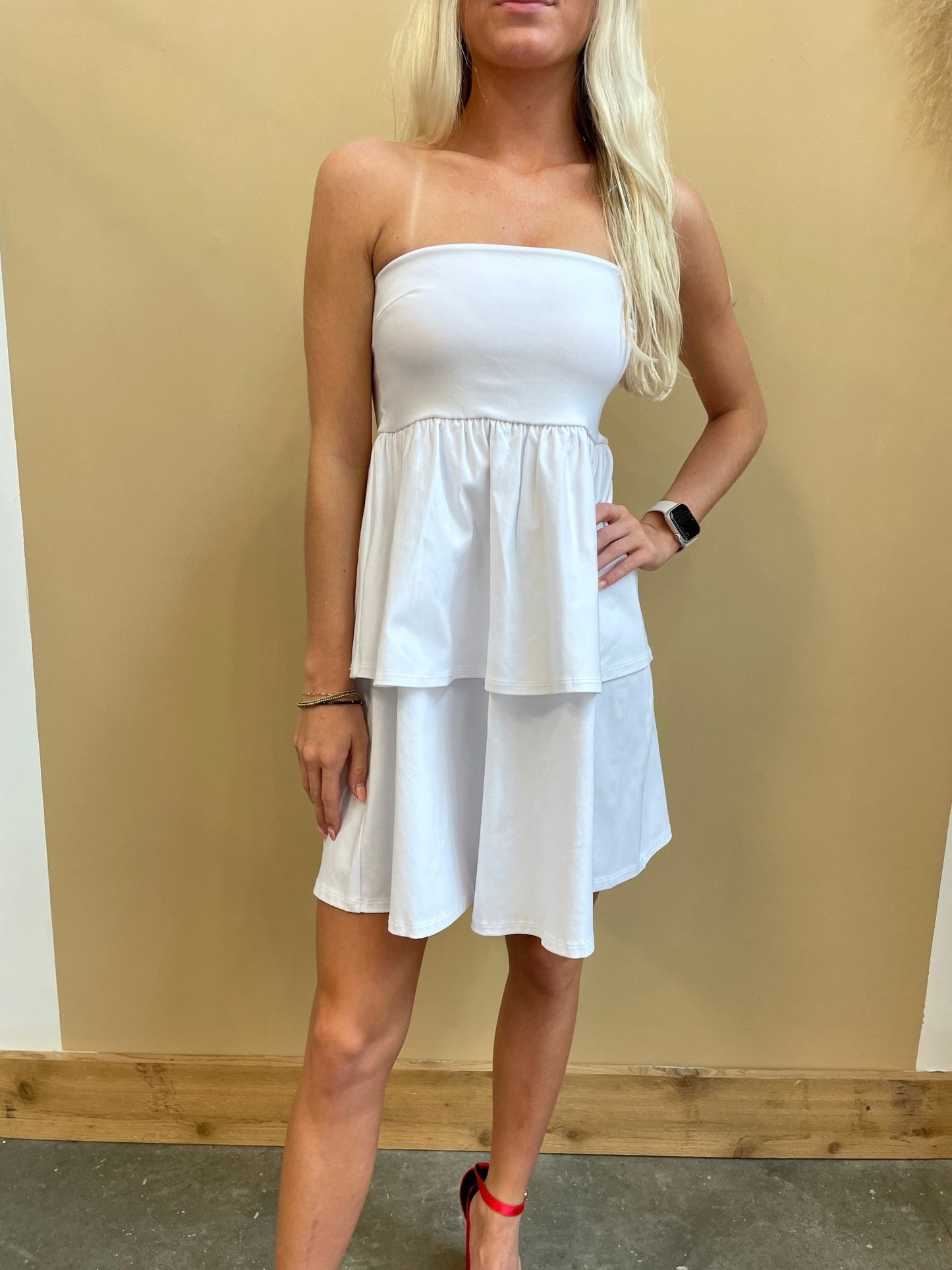 I'm With You Strapless Dress - Arete Style
