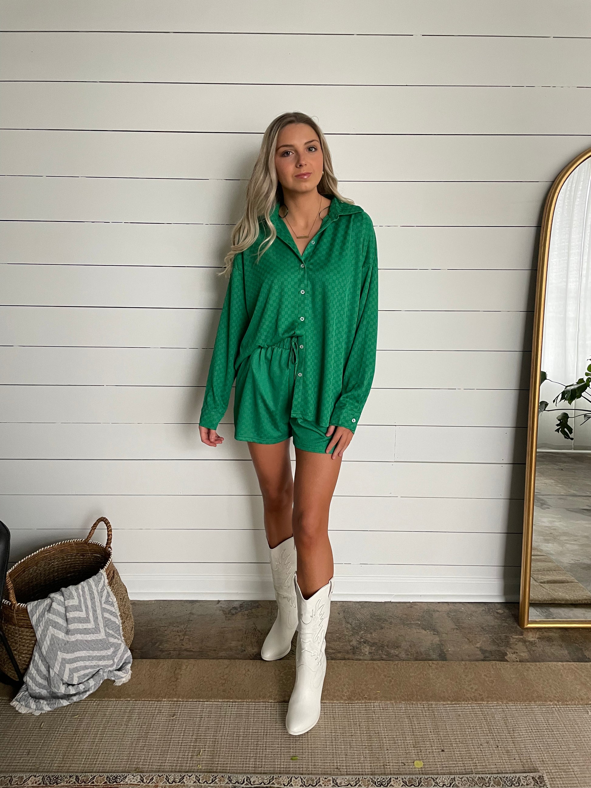 Blake Checker Shorts - Arete Style