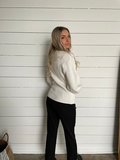 Lena Vneck Sweater - Arete Style