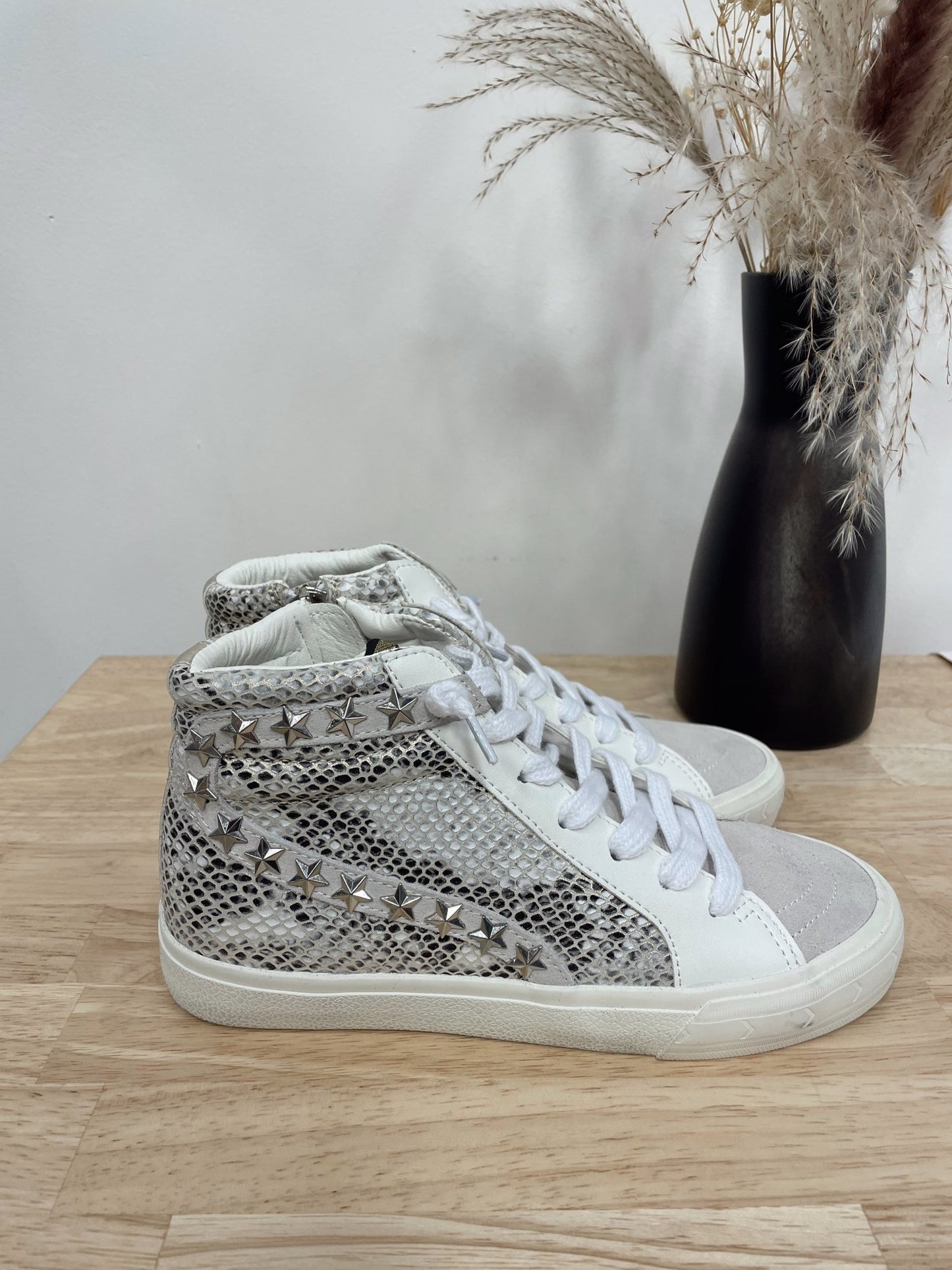 Kate High Gold Snake By Vintage Havana - Arete Style