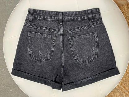 Krista Black Shorts - Arete Style
