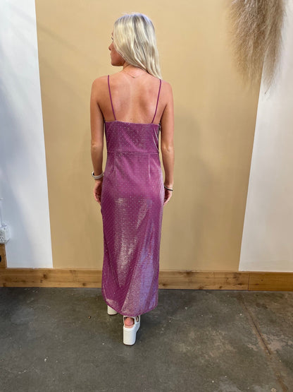 Light In The Dark Midi Dress - Arete Style