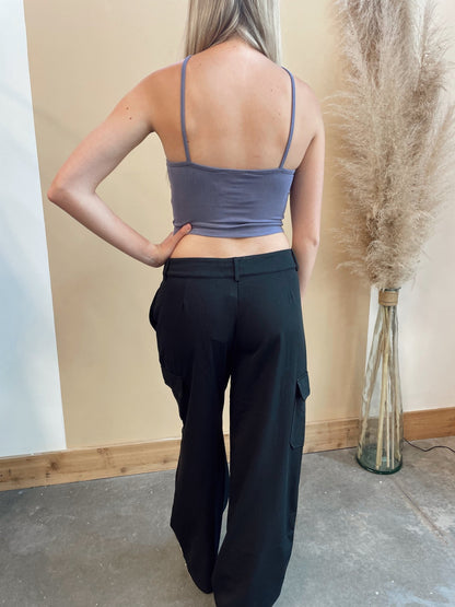 Low Rise Abba Cargo Pant - Arete Style