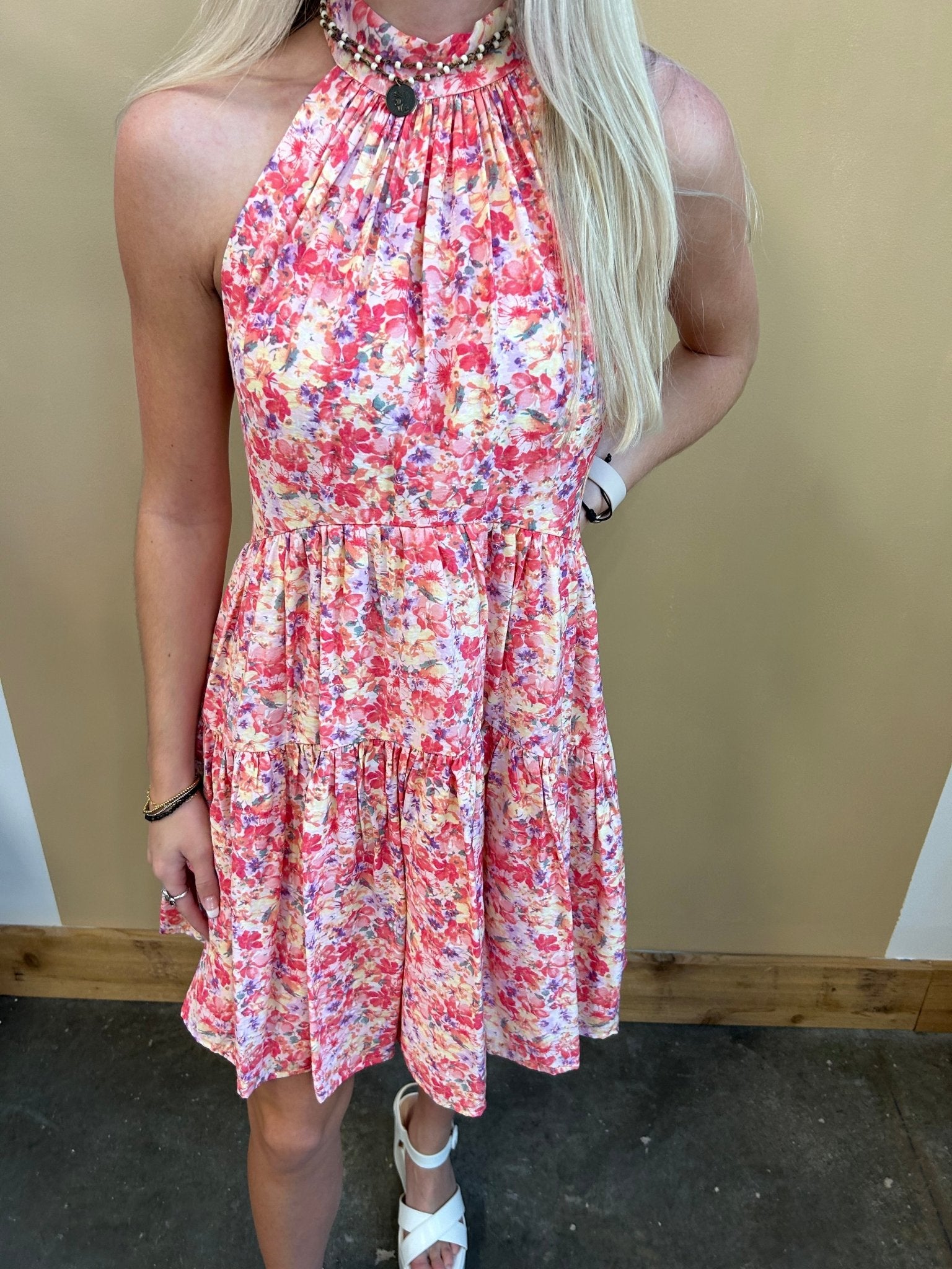 Lydia Halter Dress - Arete Style