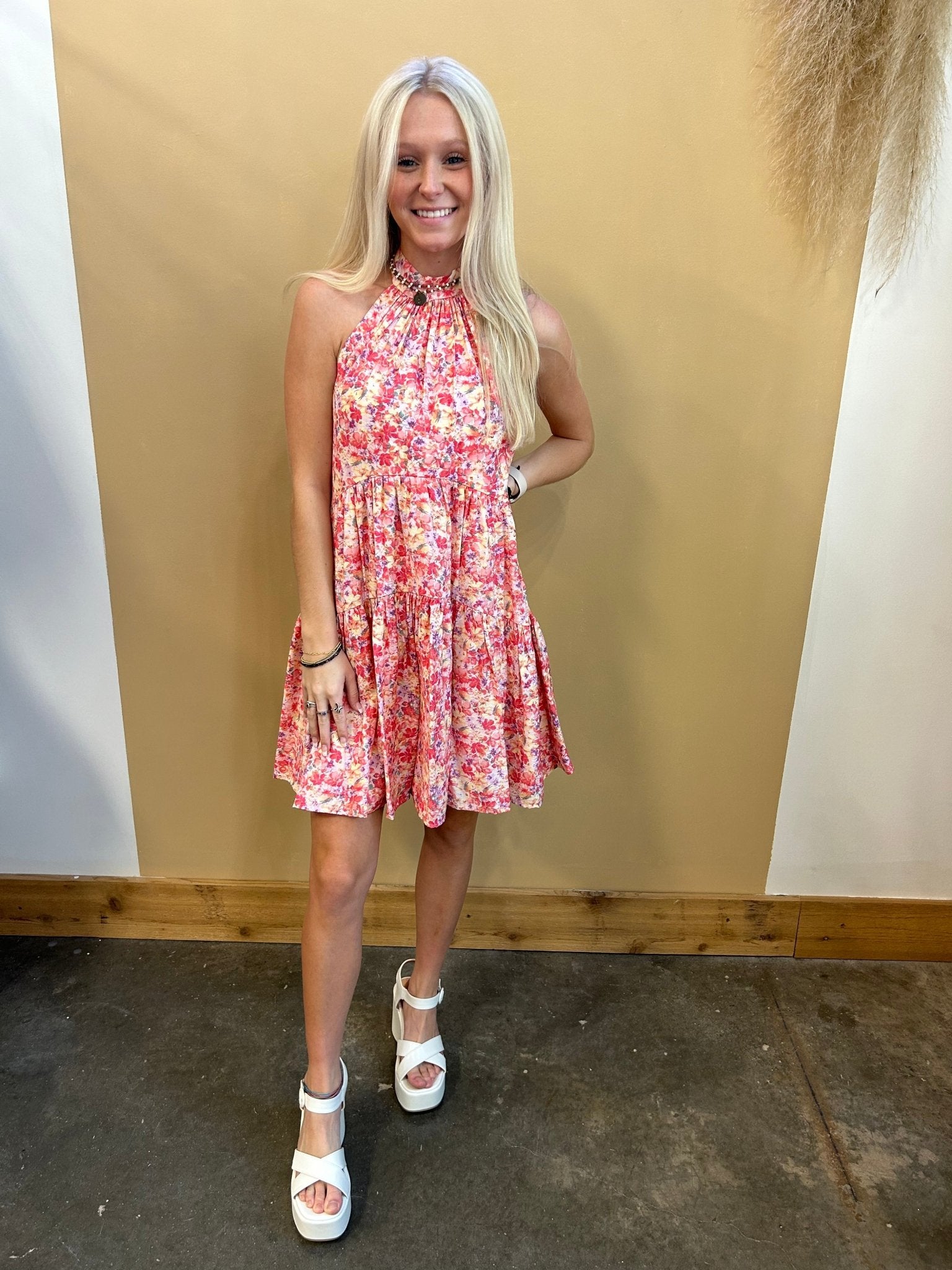 Lydia Halter Dress - Arete Style