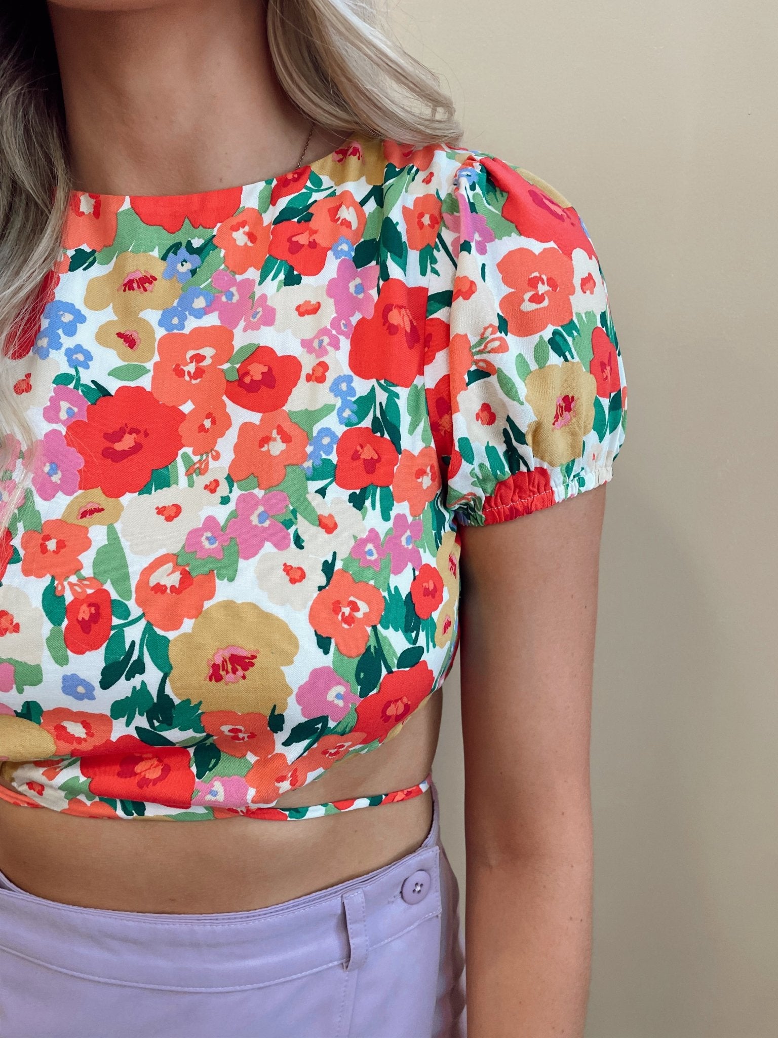 Marley Floral Top - Arete Style