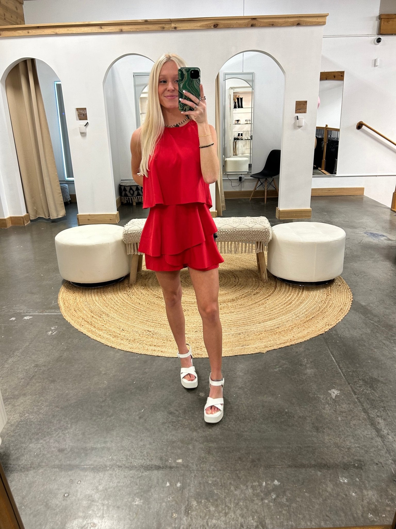 One Day Ruffled Romper - Arete Style