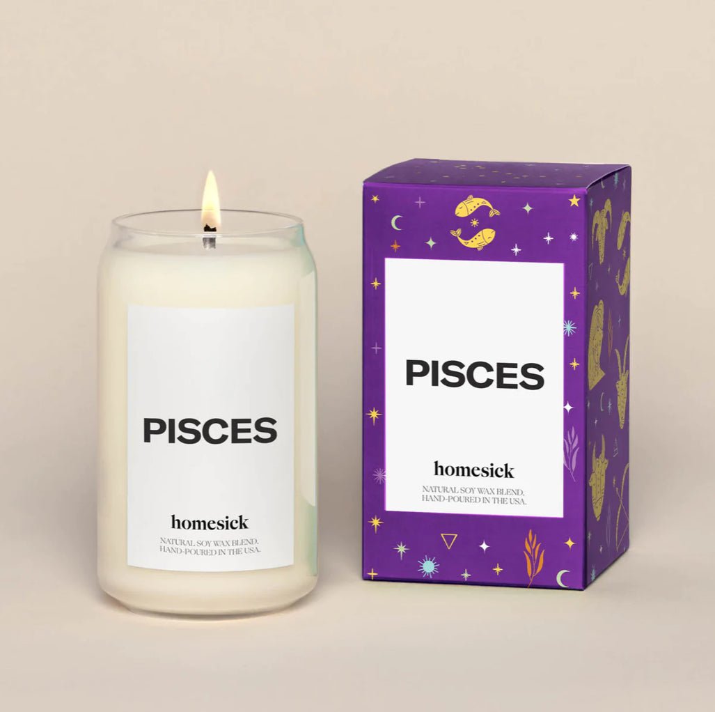 Pisces Candle - Arete Style