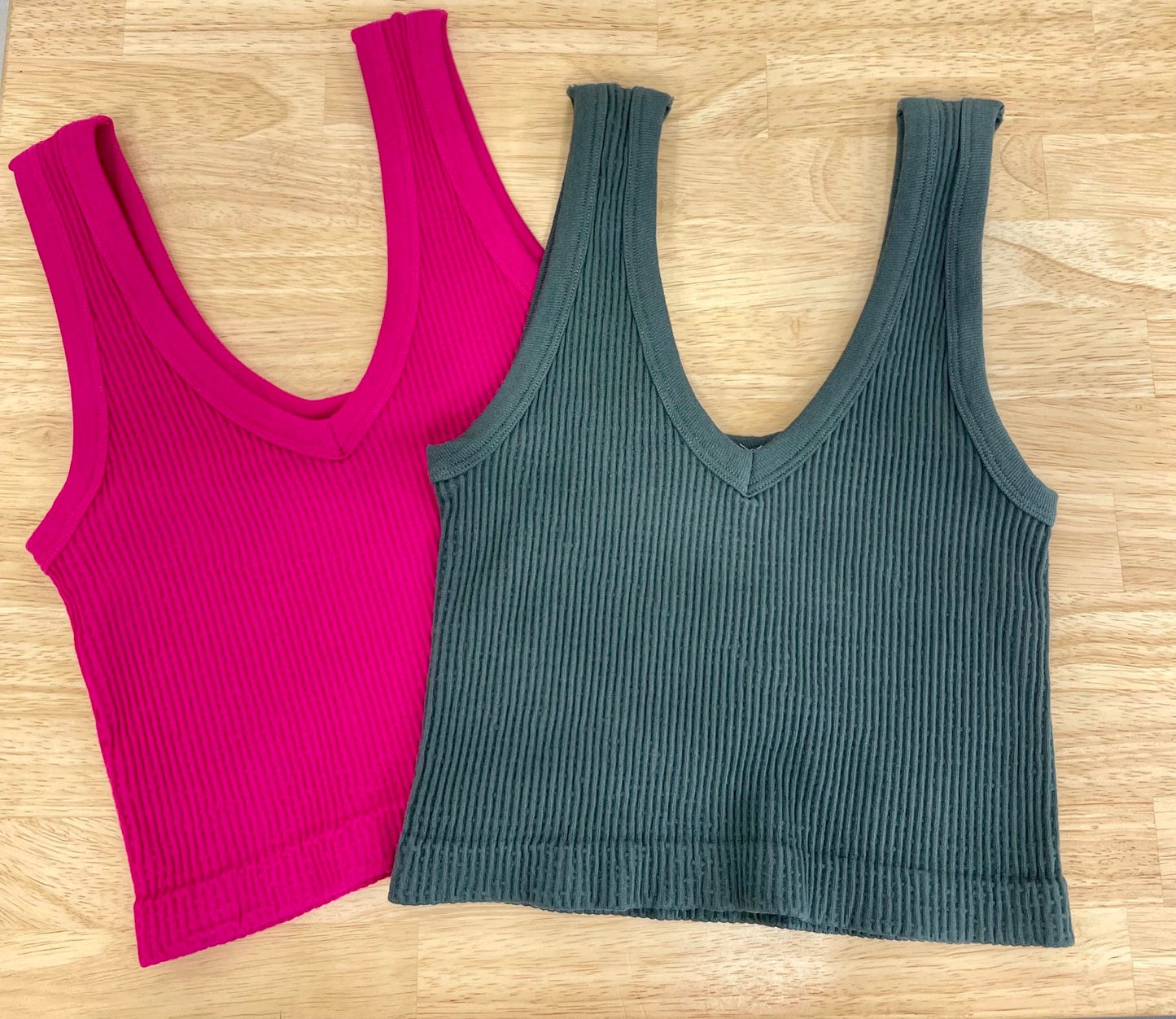 Rhodes Ribbed Tank - Arete Style