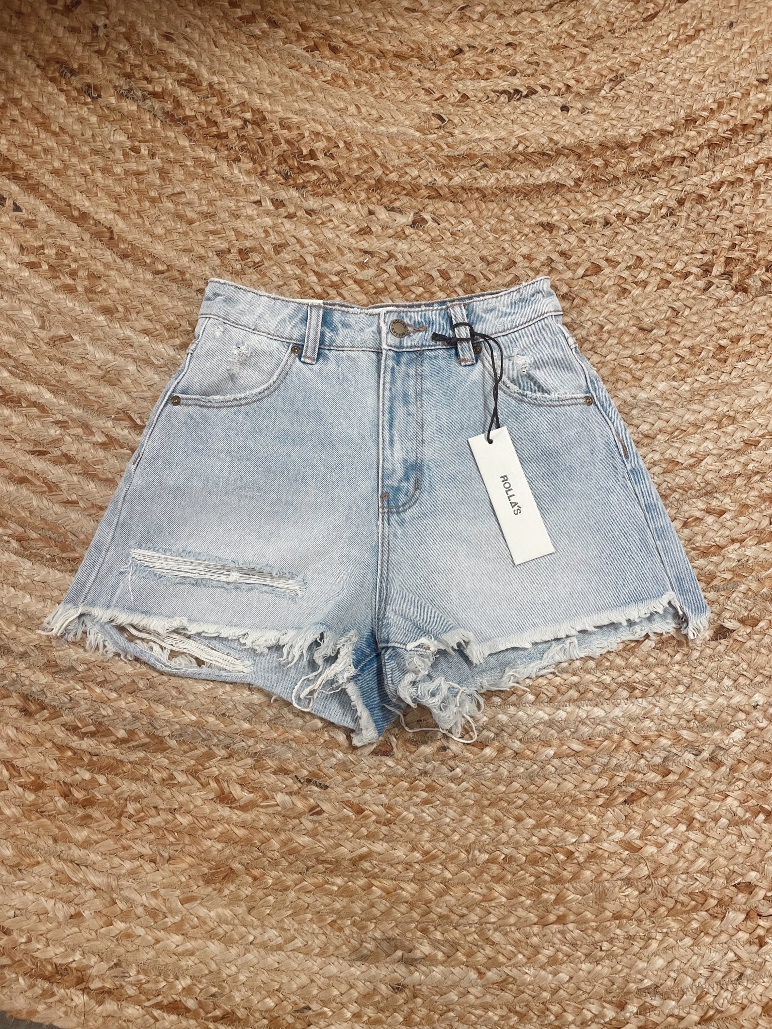 ROLLA'S Duster Shorts Layla Bleach - Arete Style