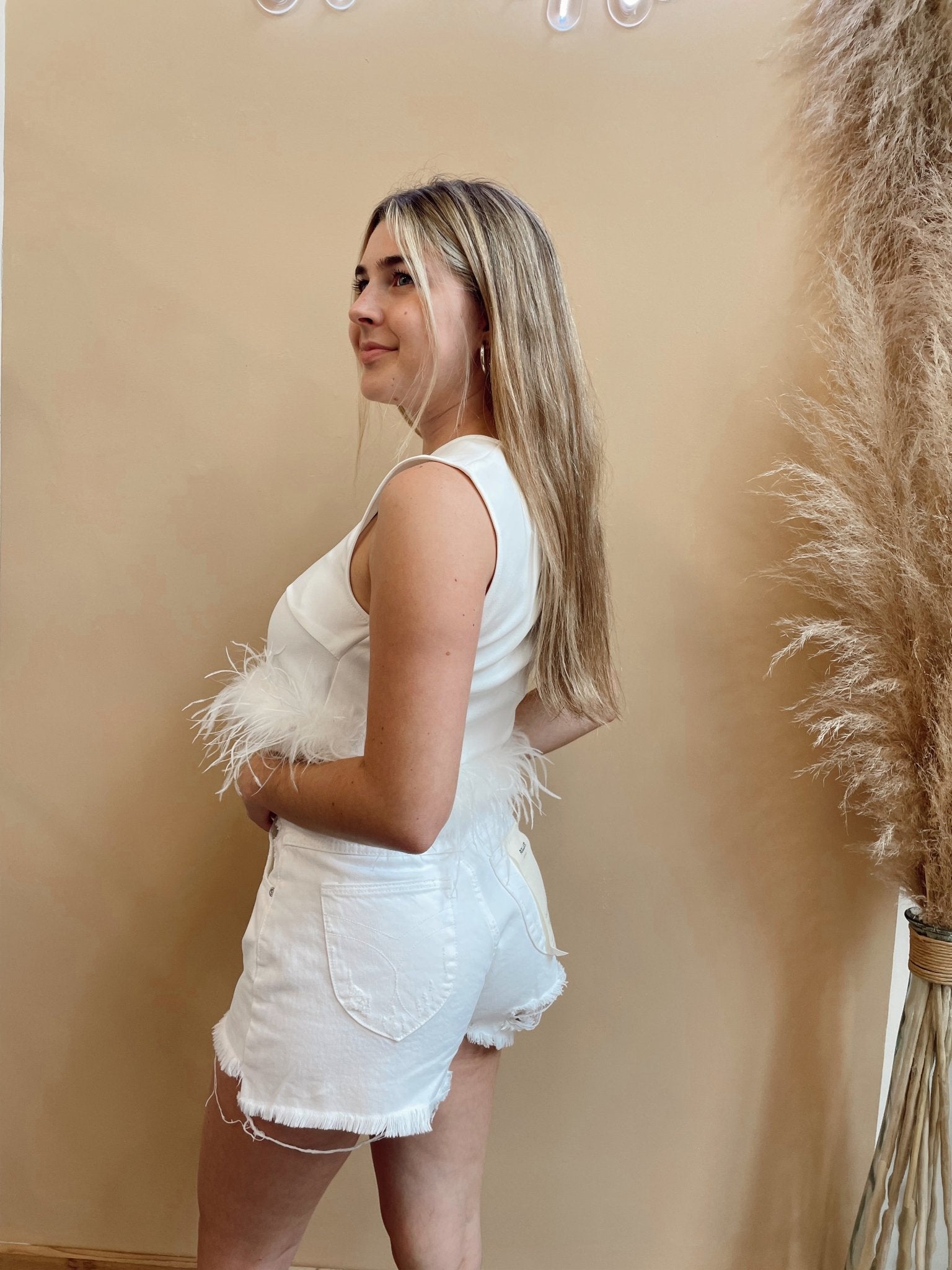 ROLLA'S Duster Shorts Layla White - Arete Style