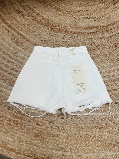 ROLLA'S Duster Shorts Layla White - Arete Style