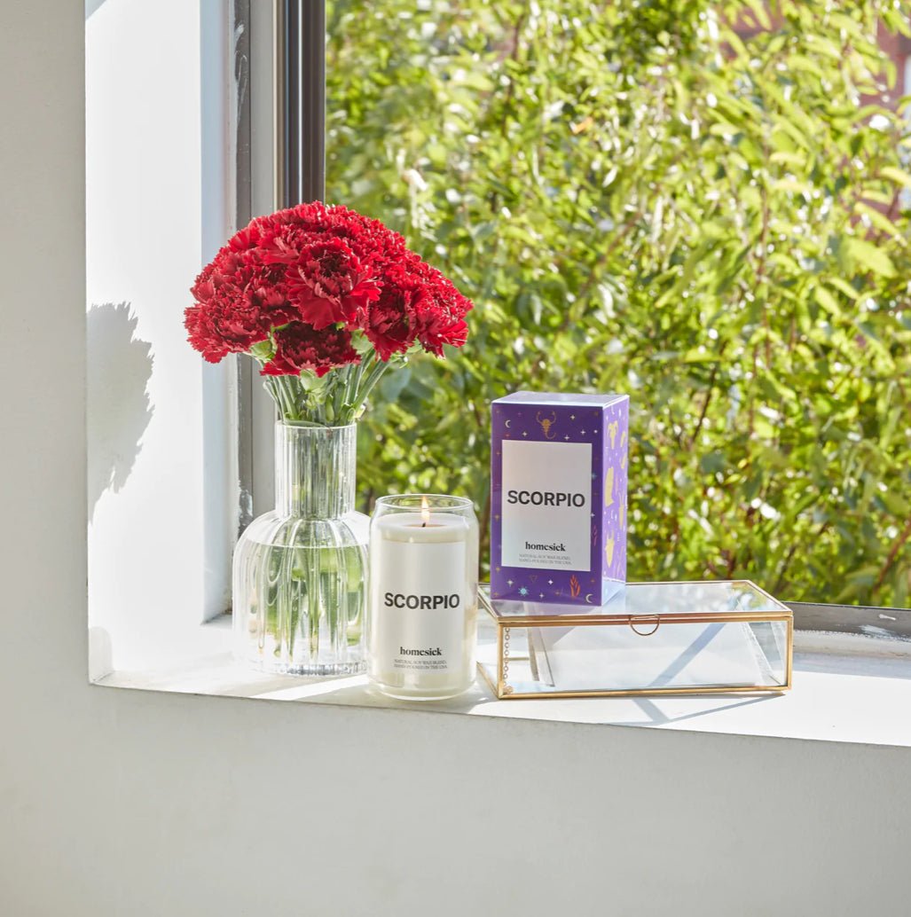 Scorpio Candle - Arete Style