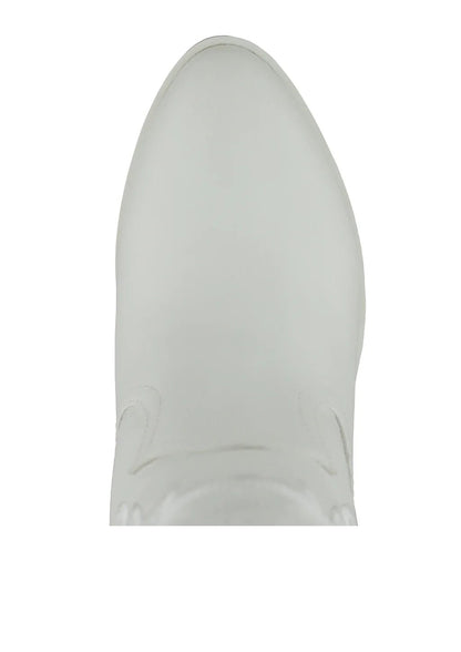 Serena White Boots - Arete Style
